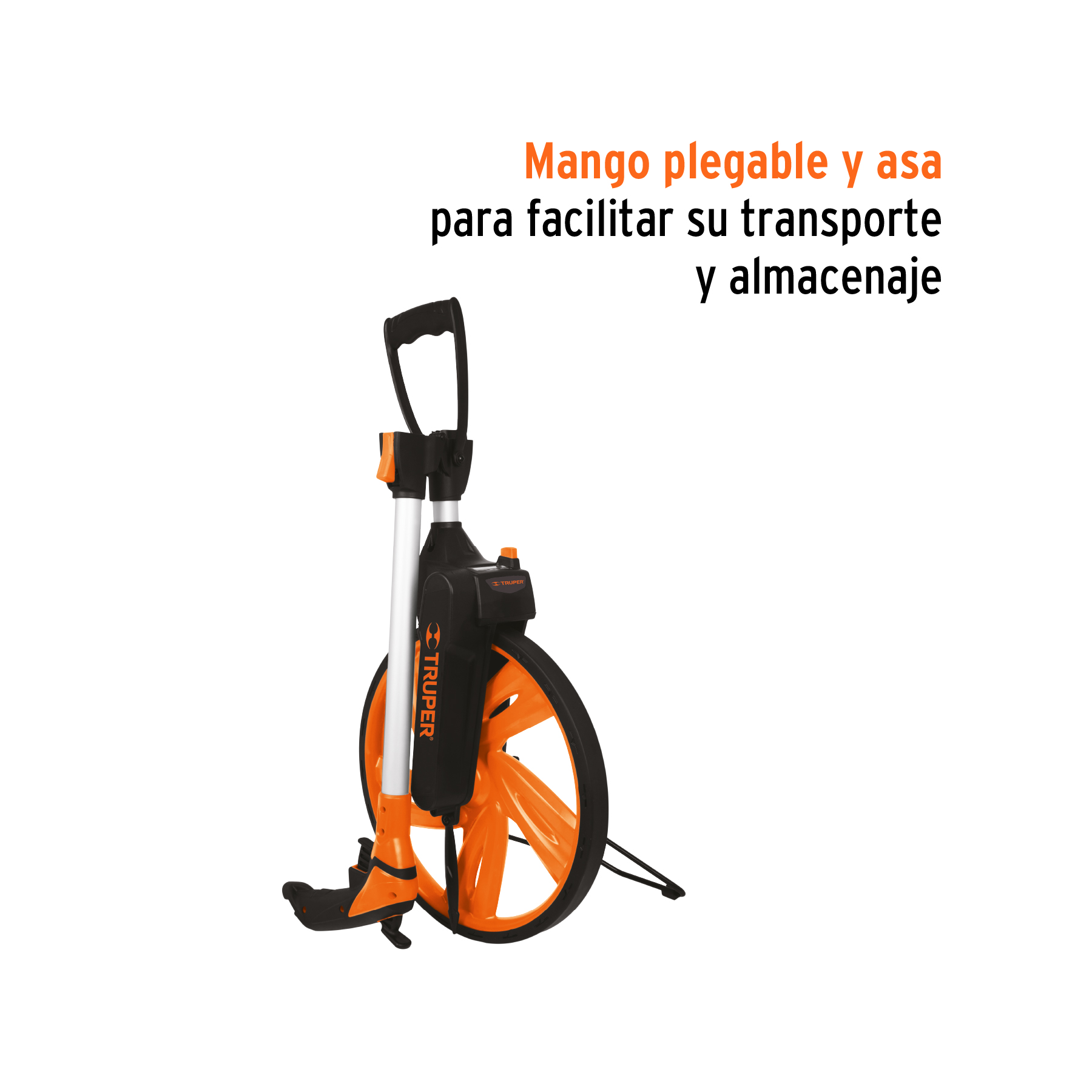 Odómetro con freno, rueda de 13", TRUPER - Imagen 3
