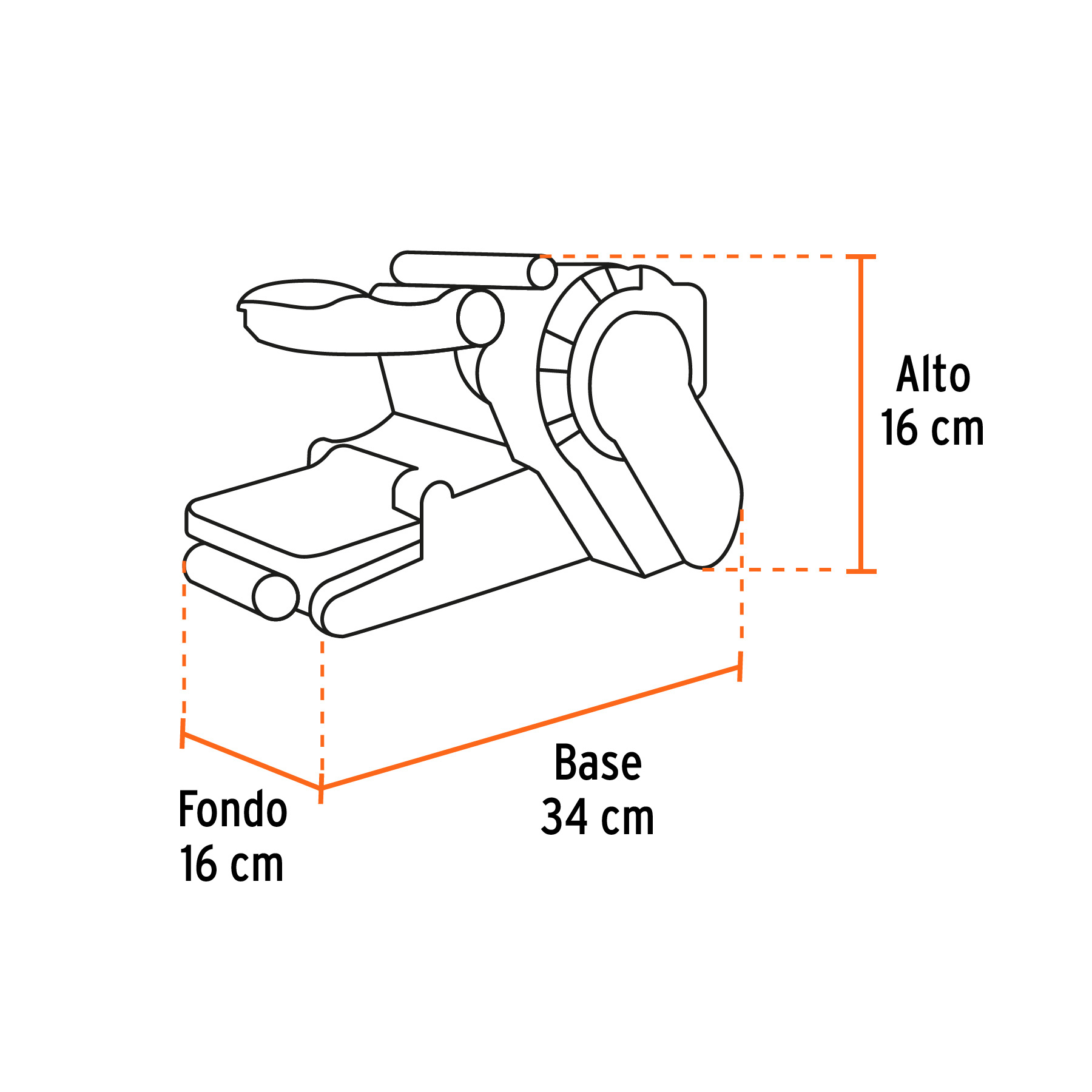 Lijadora de banda 3 x 21", 1010W, TRUPER PRO - Imagen 3